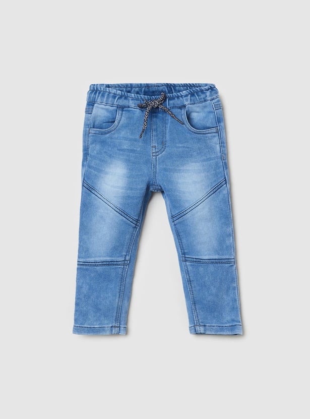 Boys Slim Fit Faded Jeans