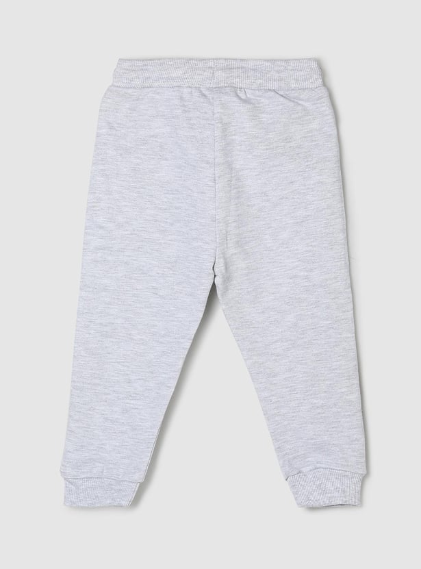 Girls Tape-Detailed Drawstring Waist Joggers