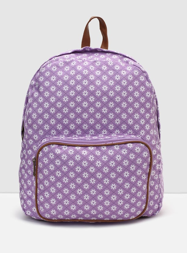 Women Floral Printed Backpack