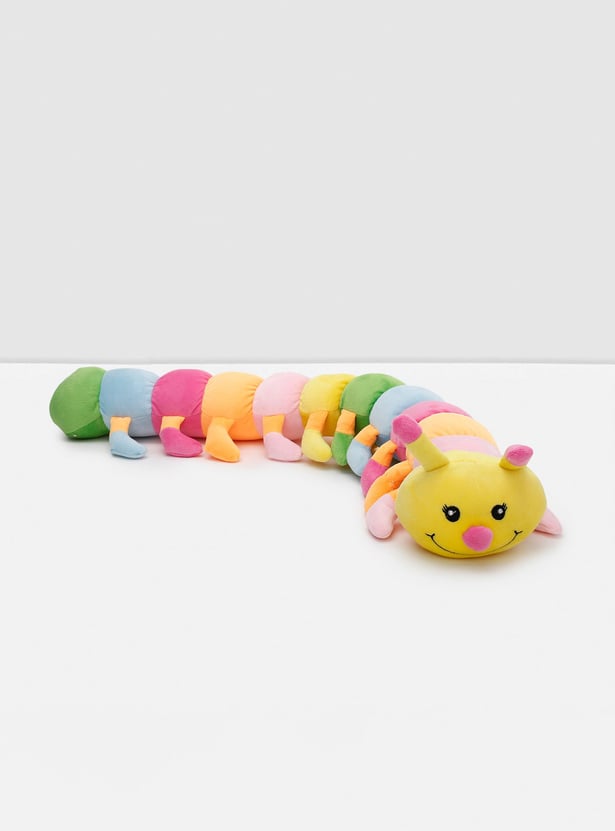 Kids Colourblocked Caterpillar Soft Toy