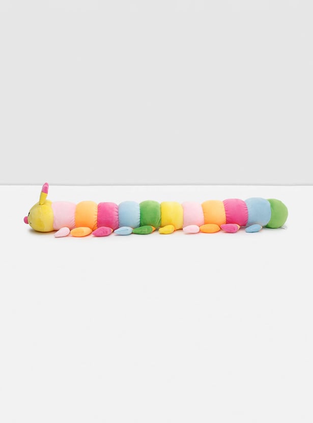Kids Colourblocked Caterpillar Soft Toy