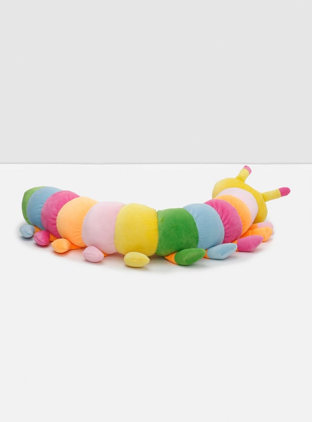 Kids Colourblocked Caterpillar Soft Toy