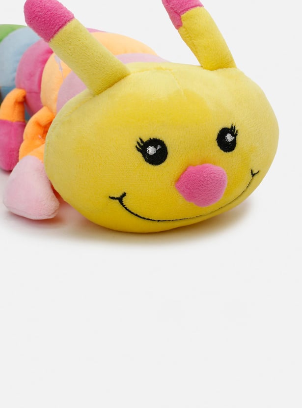 Kids Colourblocked Caterpillar Soft Toy