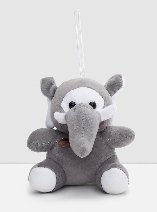 Kids Colourblock Elephant Hanging Soft Toy