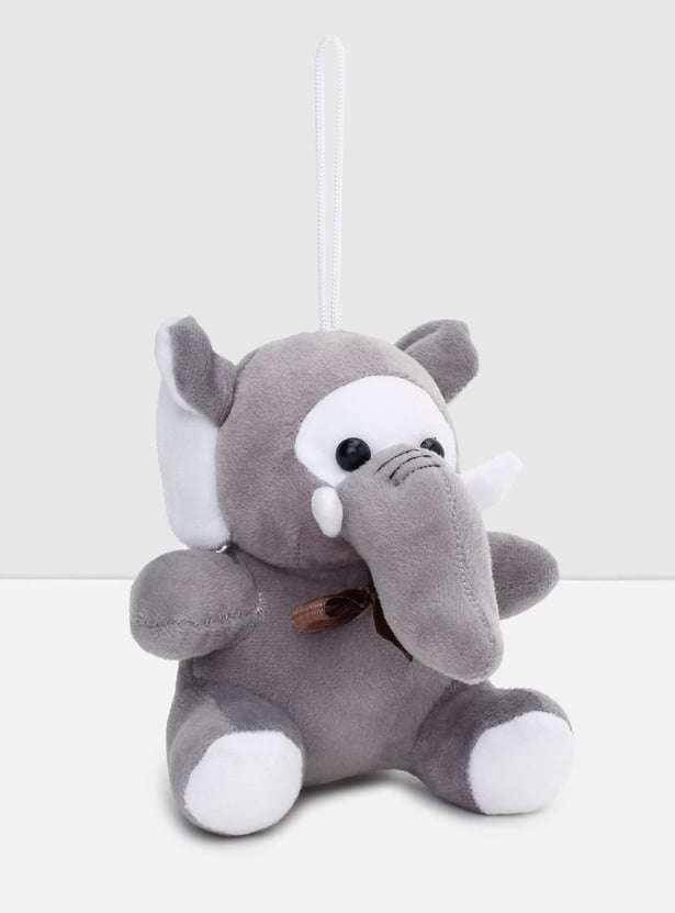 Kids Colourblock Elephant Hanging Soft Toy