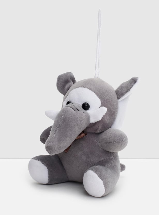 Kids Colourblock Elephant Hanging Soft Toy