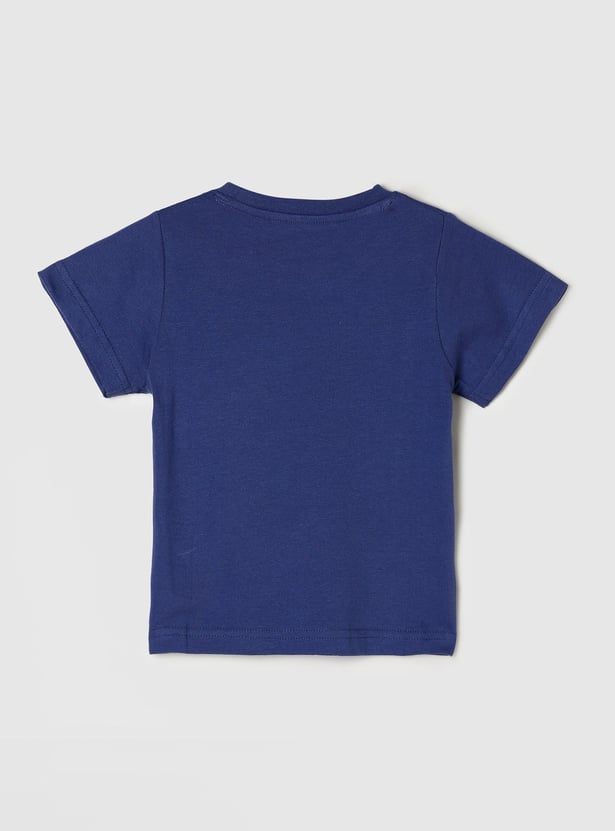 Boys Graphic Print Crew Neck T-Shirt