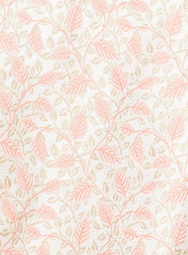 Men Printed Regular Fit Nehru Jacket