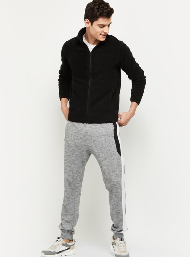 Men Active Polar Fleece Zipped Sweatshirt