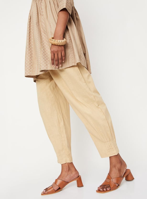 Women Pleated Ethnic Pants