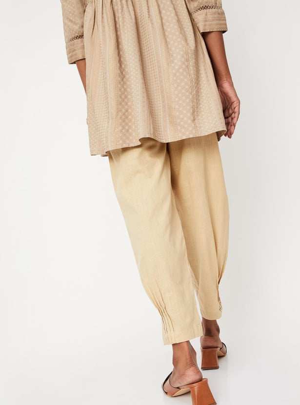 Women Pleated Ethnic Pants