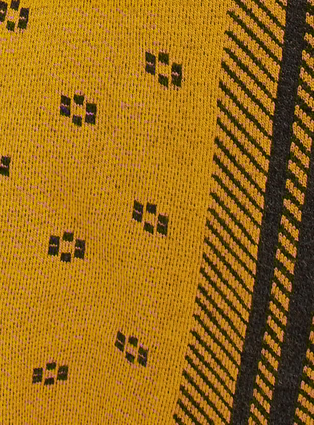 Women Jacquard Knit Winter Kurta