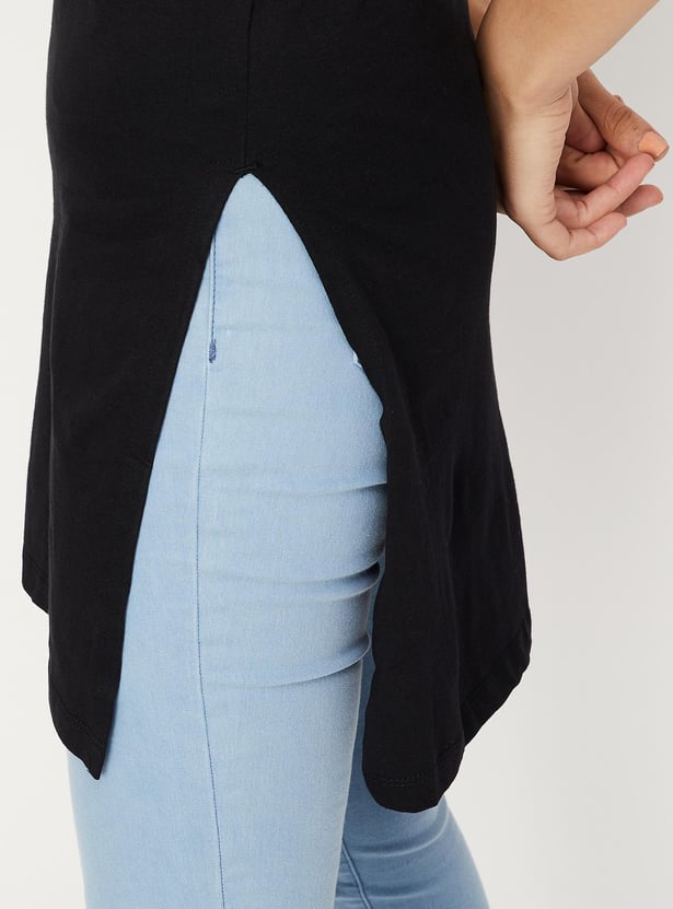 Women Solid Long Camisole