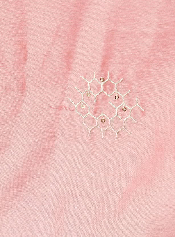 Girls Embriodered Lehenga Set with Dupatta