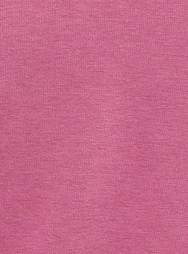 Women Solid Thermal Top