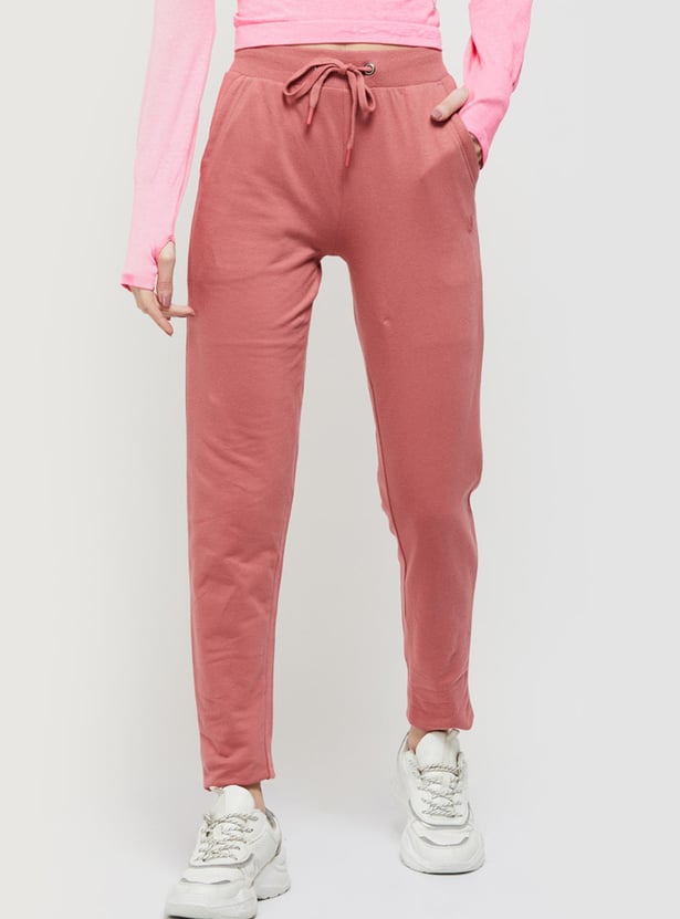 Buy Women Full Length Elasticated Track Pants Online at just Rs. 599.0 1000011672760 Max Fashion