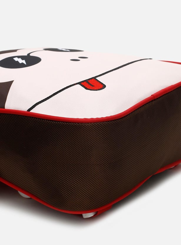 Kids Monkey Printed Zip Closure Backpack