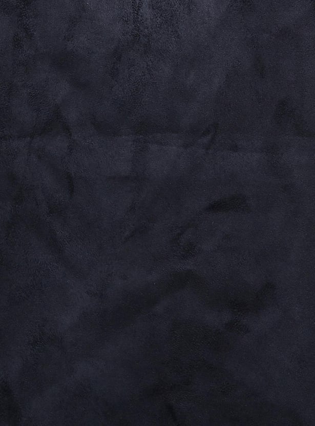 Men Solid Full Sleeves Regular Fit Jacket