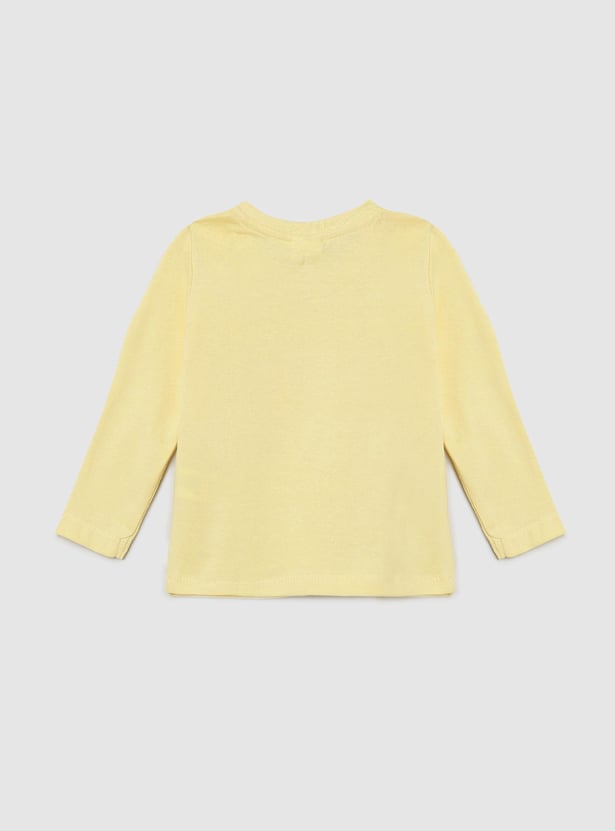 Girls Printed T-shirt with Pants