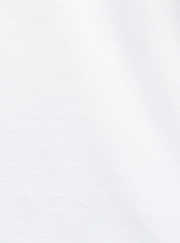 Boys Printed Crew Neck Regular Fit T-shirt