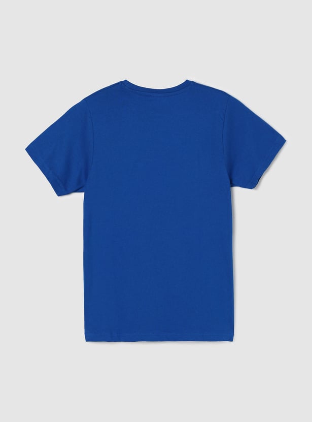 Boys Graphic Printed Knit T-shirt