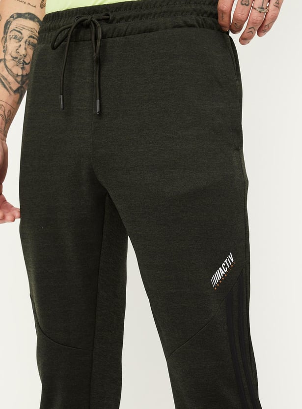 Men Solid Athleisure Joggers