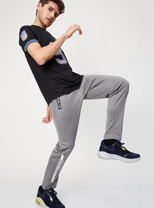 Men Solid Athleisure Joggers