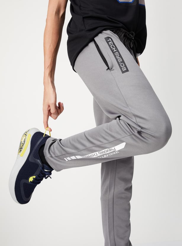 Men Solid Athleisure Joggers