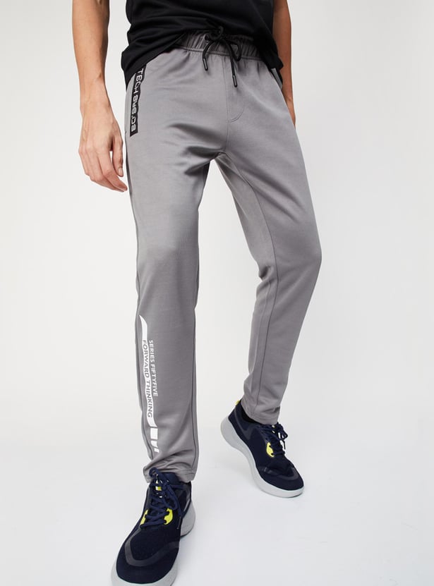 Men Solid Athleisure Joggers