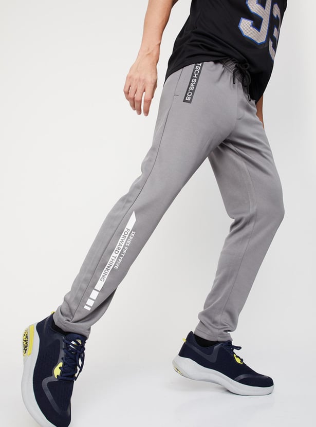 Men Solid Athleisure Joggers