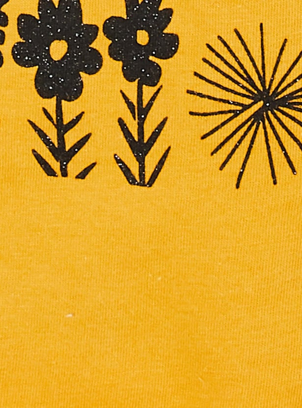 Women Printed Cotton T-shirt