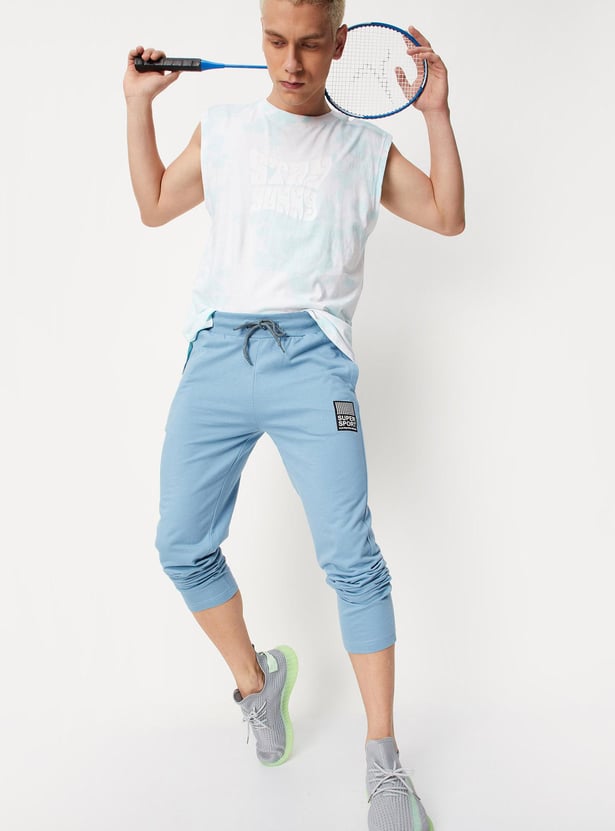 Men Printed Athleisure Track Pants