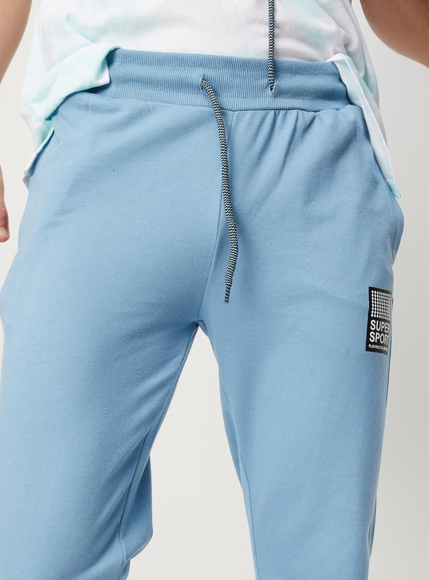 Men Printed Athleisure Track Pants