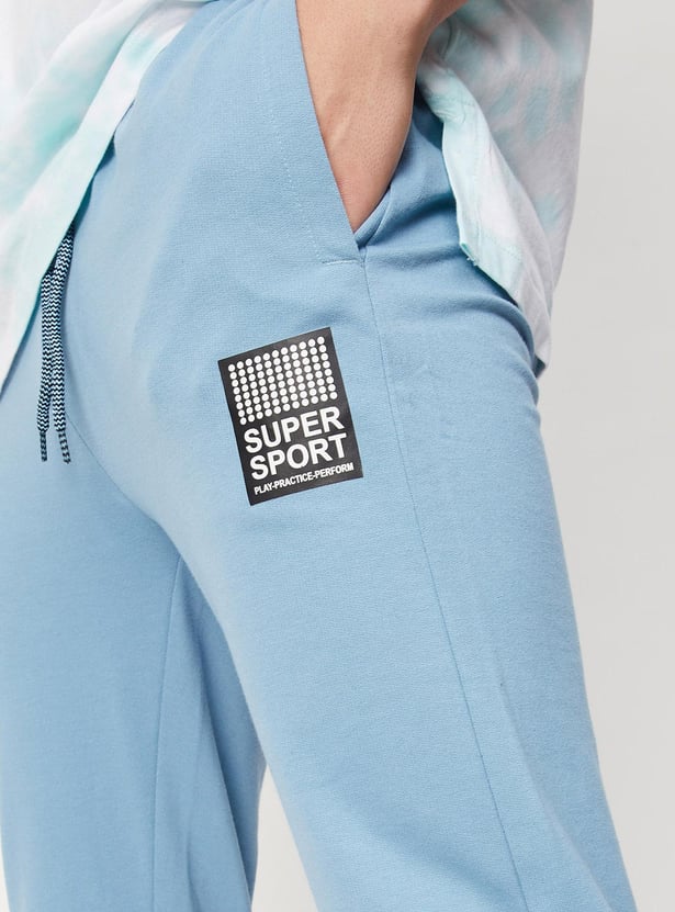 Men Printed Athleisure Track Pants
