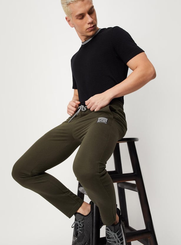 Men Printed Athleisure Track Pants