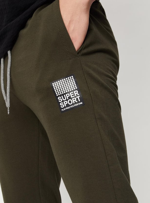 Men Printed Athleisure Track Pants
