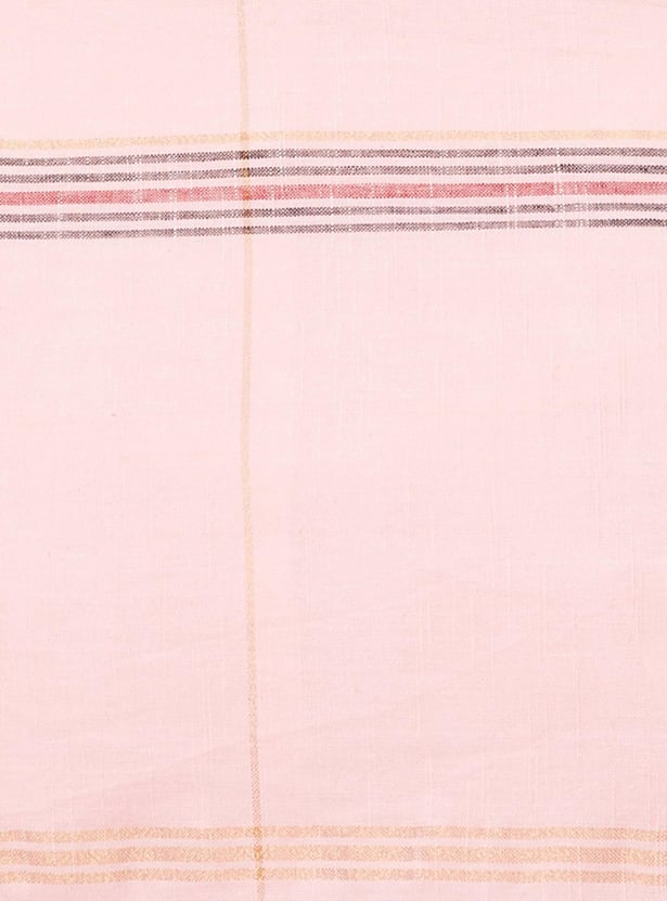 Women Checked Woven Straight Kurta
