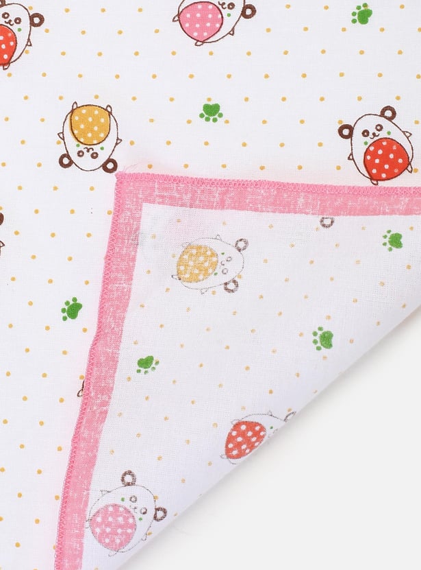 Kids Printed Handkerchief - Pack of 6