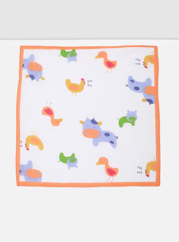 Kids Printed Handkerchief - Pack of 6