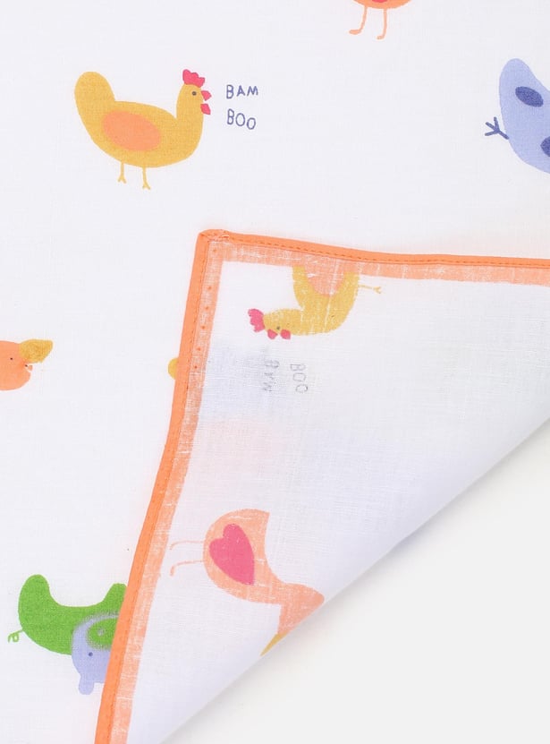 Kids Printed Handkerchief - Pack of 6