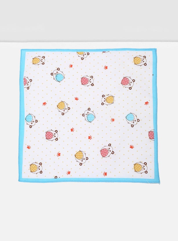 Kids Printed Handkerchief - Pack of 6