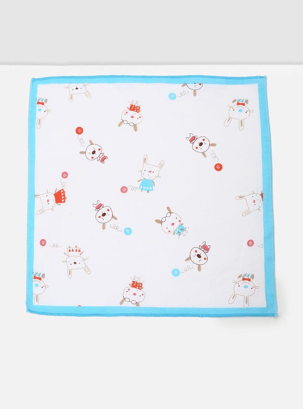 Kids Printed Handkerchief - Pack of 6