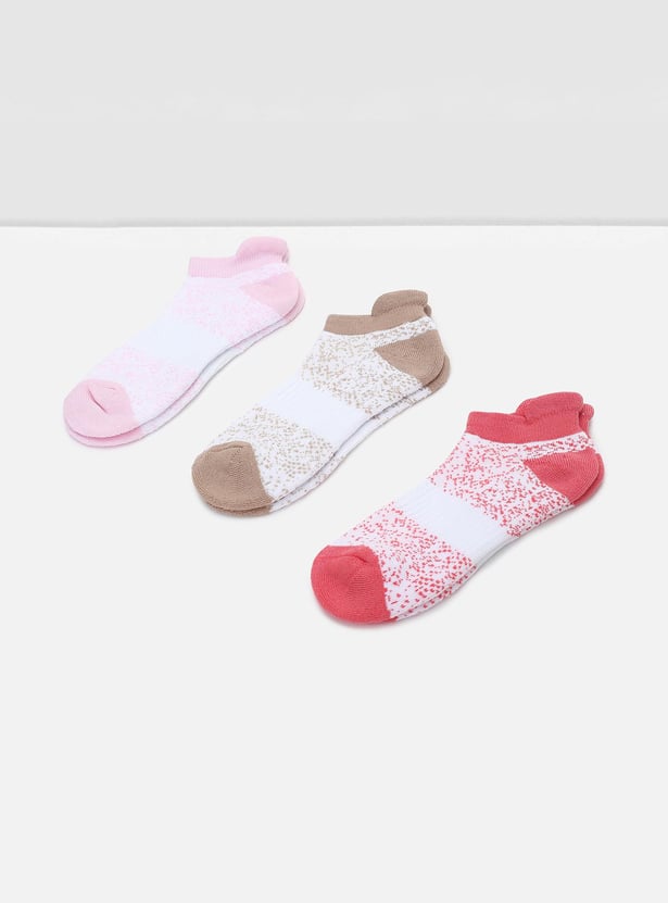 Buy Women Printed Ankle-Length Socks Pack of Online at just Rs