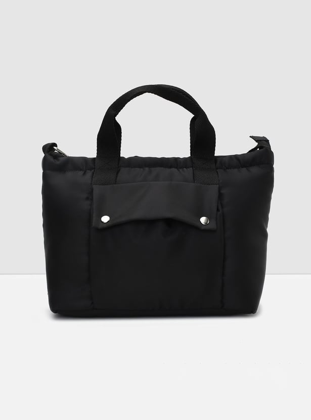 Women Solid Sling Bag with Pouch