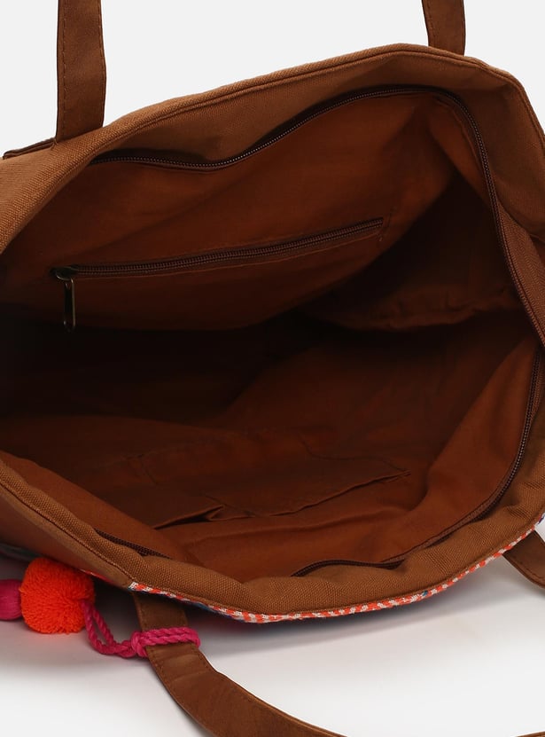 Women Embroidered Tote Bag