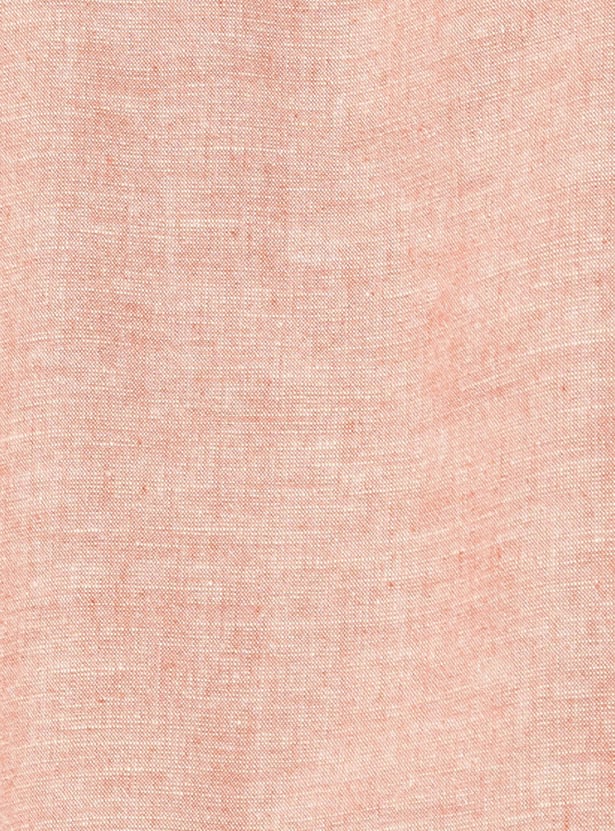 Men Solid Mandarin Collar Slim Fit Shirt