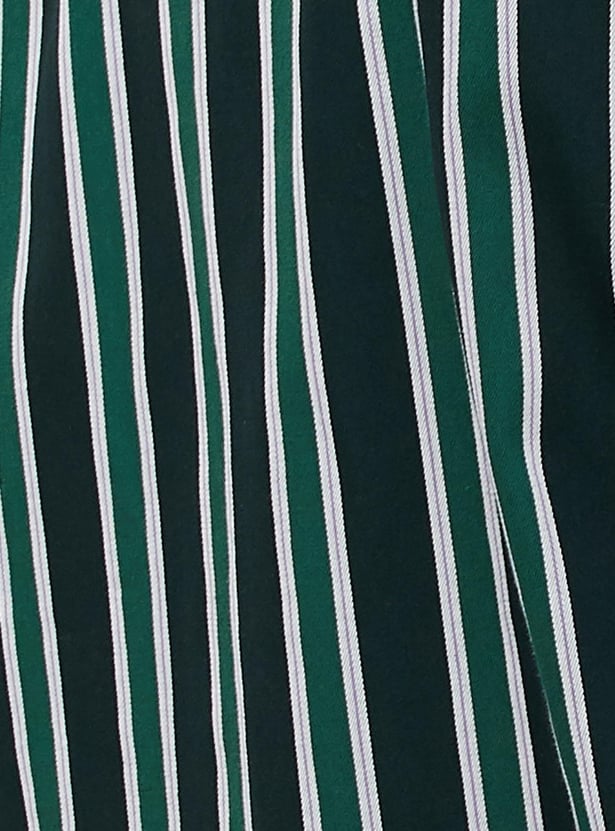 Men Striped Slim Fit Shirt