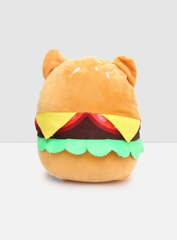 Kids Printed Burger Soft Toy