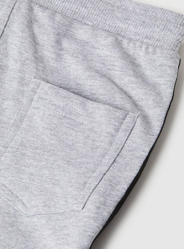Boys Full-Length Joggers with Side Taping