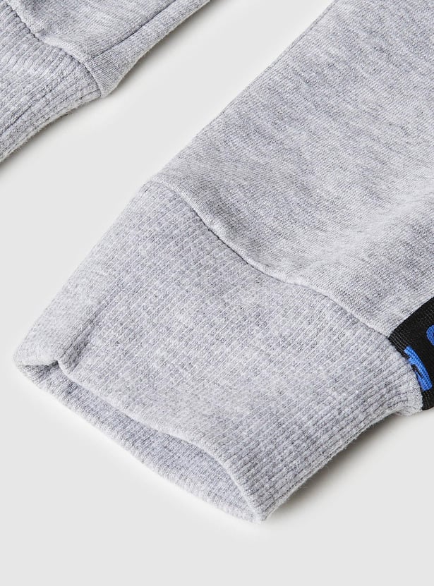 Boys Full-Length Joggers with Side Taping